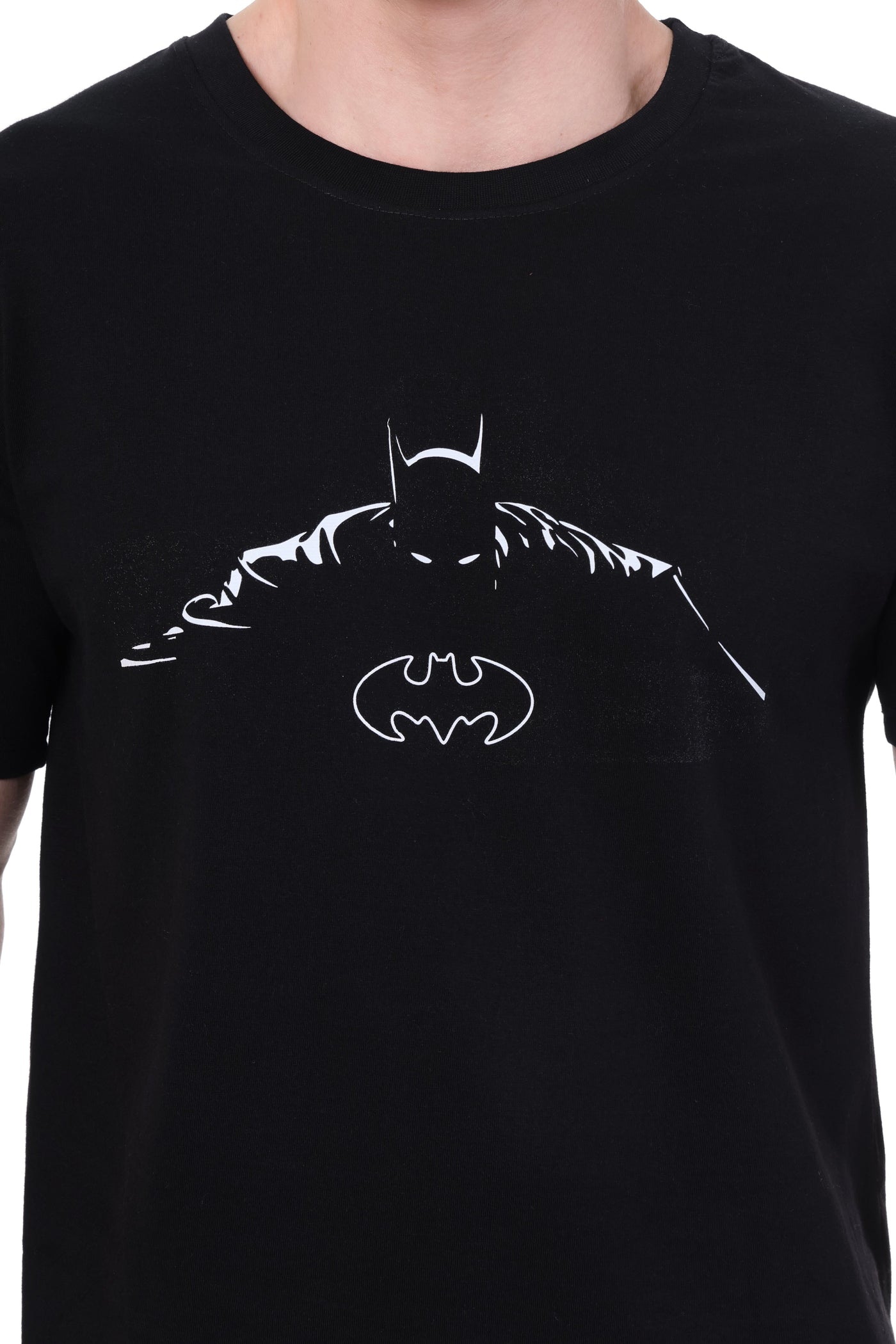 BATMAN Graphic Premium Black Regular Fit Unisex Tshirt