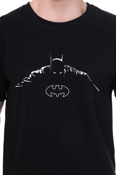 BATMAN Graphic Premium Black Regular Fit Unisex Tshirt